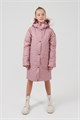 ПАЛЬТО ИЛИУС ЛИЛОВЫЙ ИСК.ОПУШКА FW2023062-И